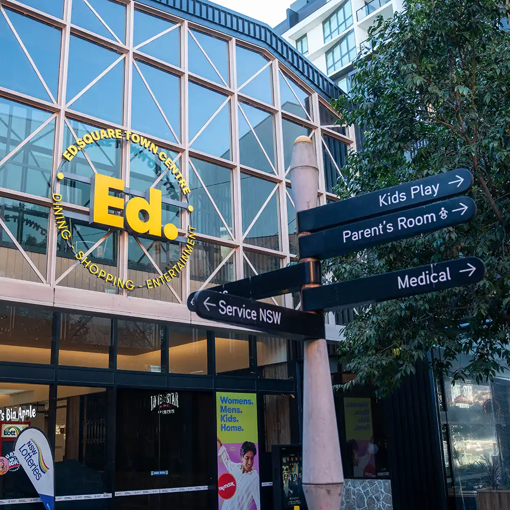 Ed Square Town Centre - property development - Western Sydney